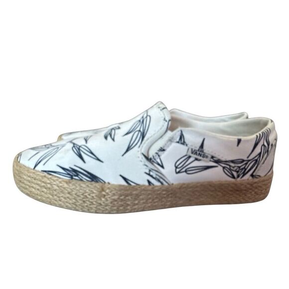Vans Asher Canvas Espadrilles Women’s Size 8.5 - Picture 4 of 12